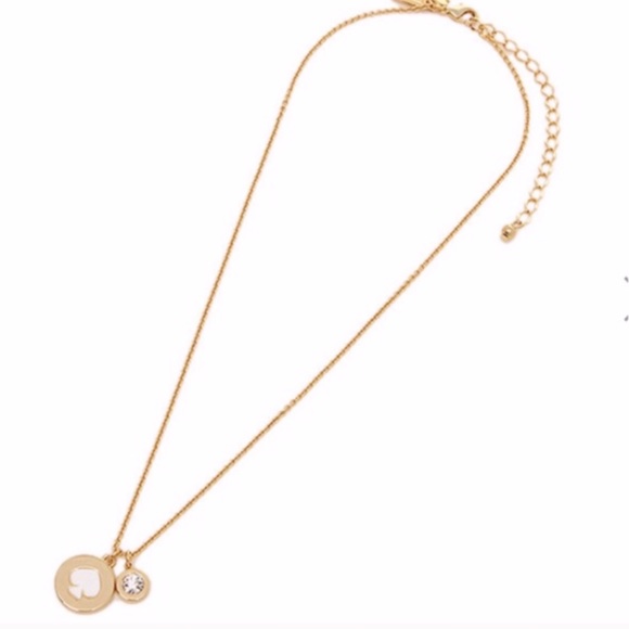 KATE SPADE • Spot The Spade Necklace - Picture 5 of 11